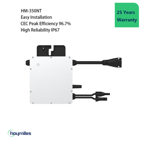 Hoymiles HM-350NT 1-in-1 Microinverter | Module Power 280-470W+ | Peak Output 350W